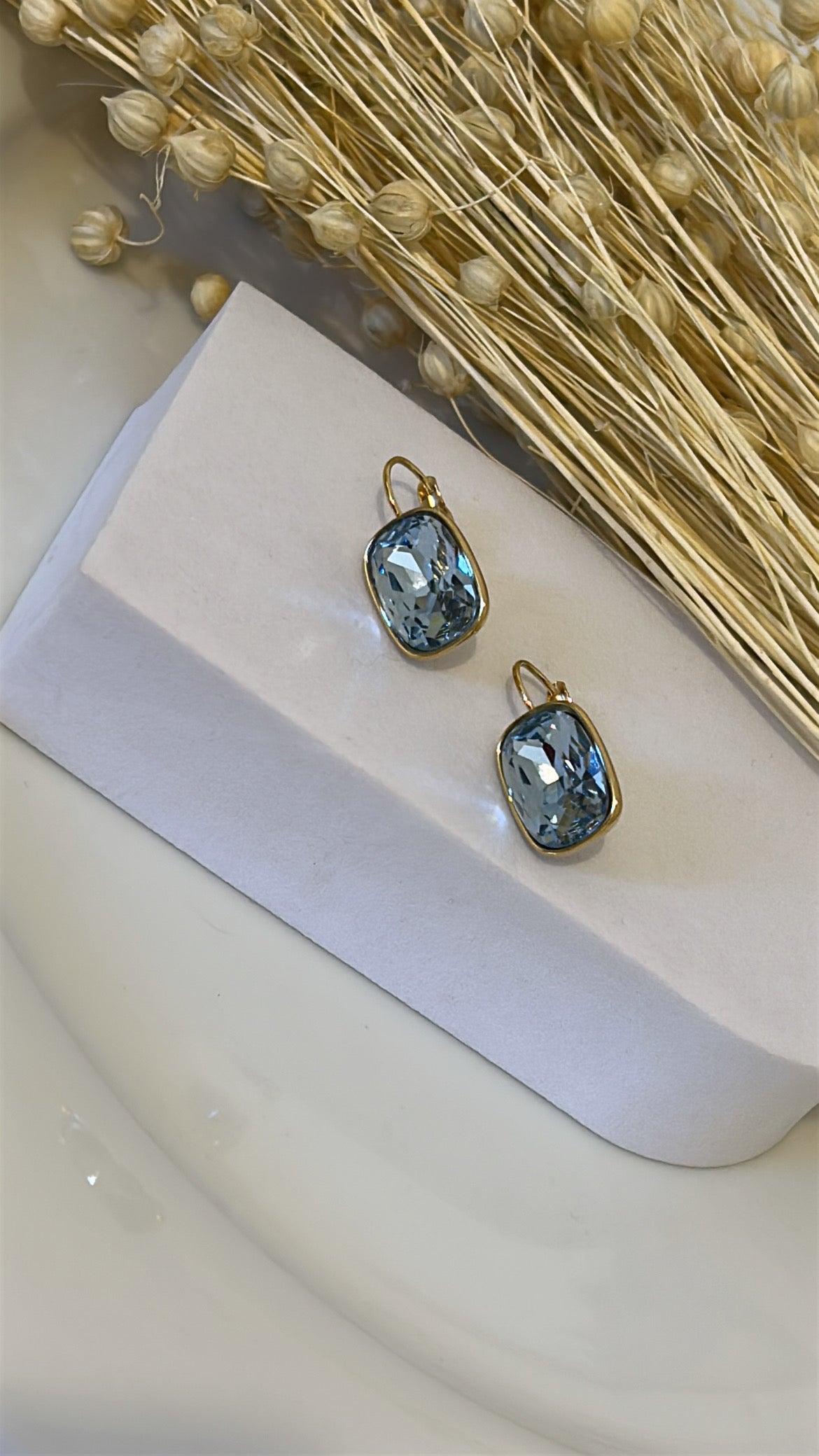 Σκουλαρίκι diamond blue