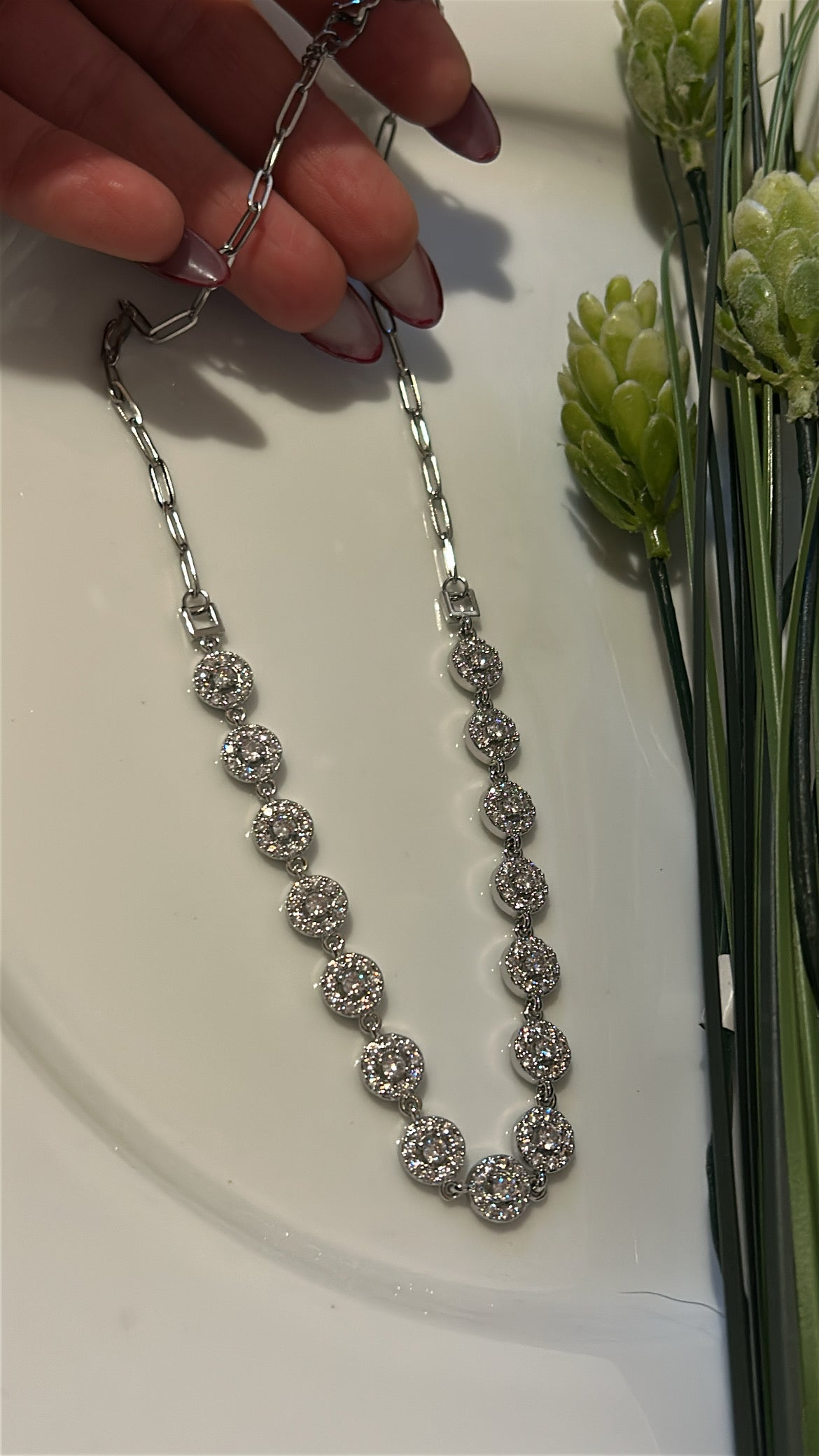 Κολιέ famous silver