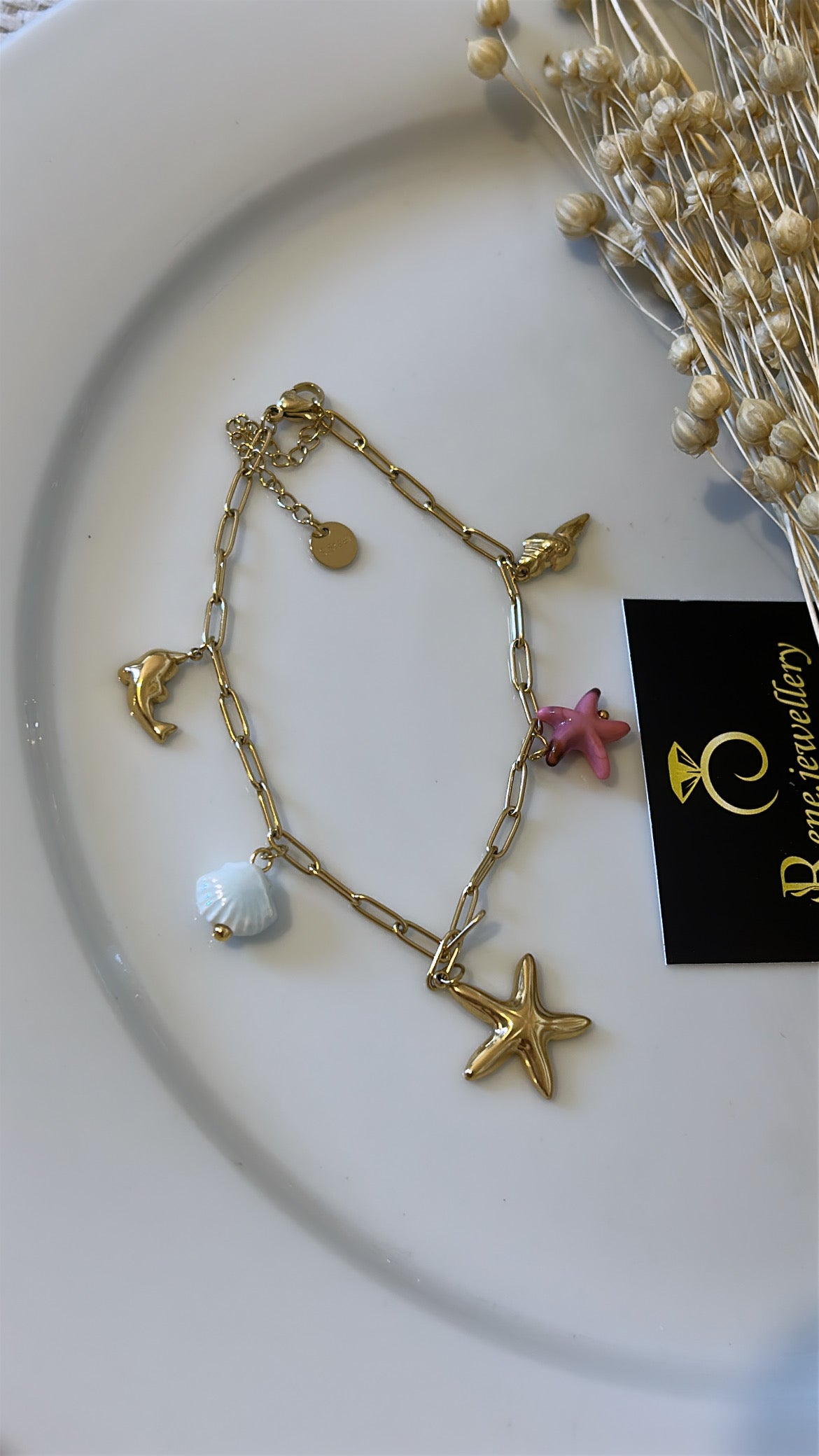 Αλυσίδα για το πόδι με Charms
