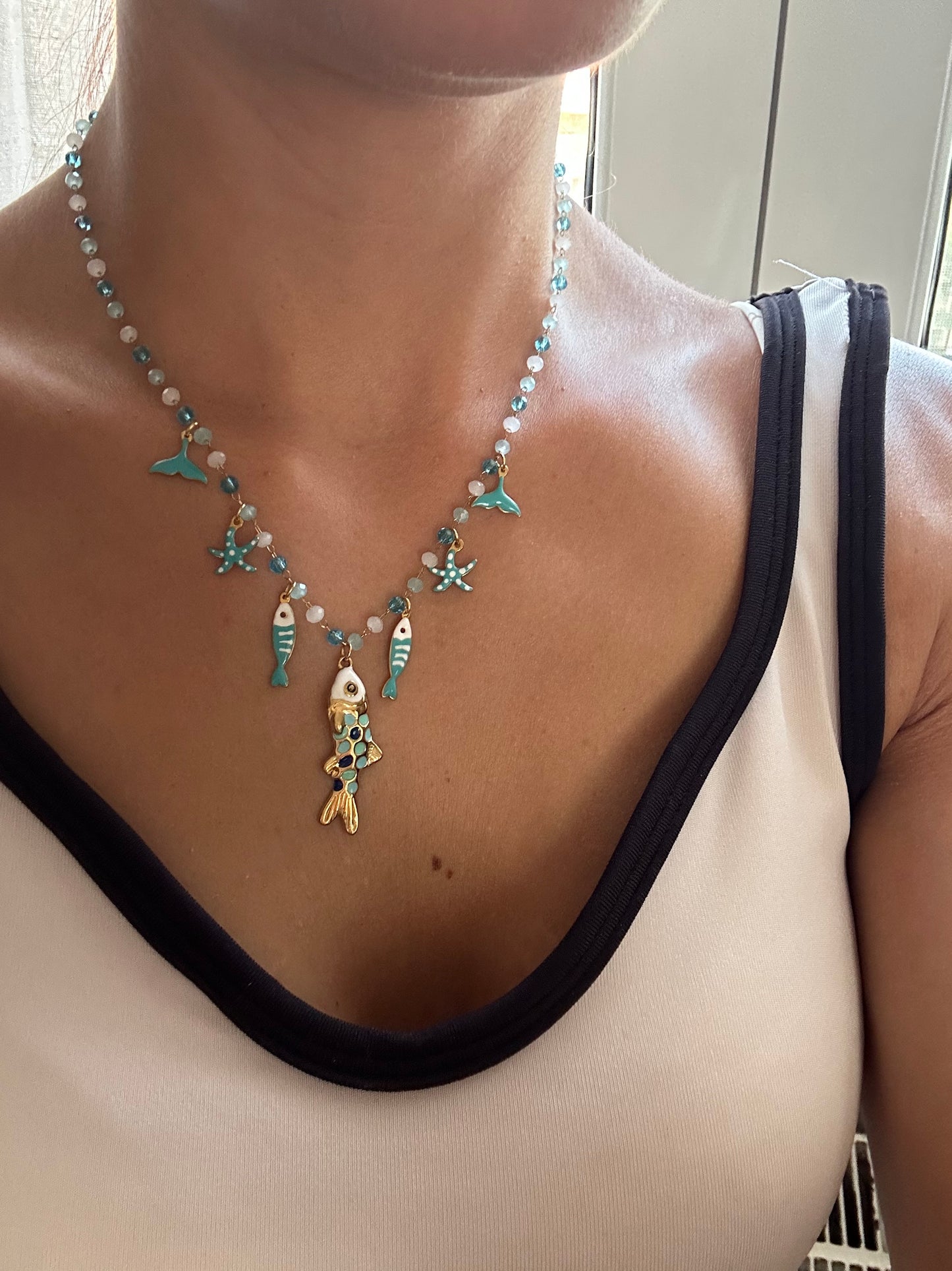 Κολιέ full summer charms
