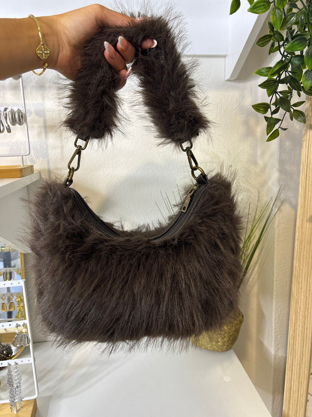 Teddy Mocha Bag