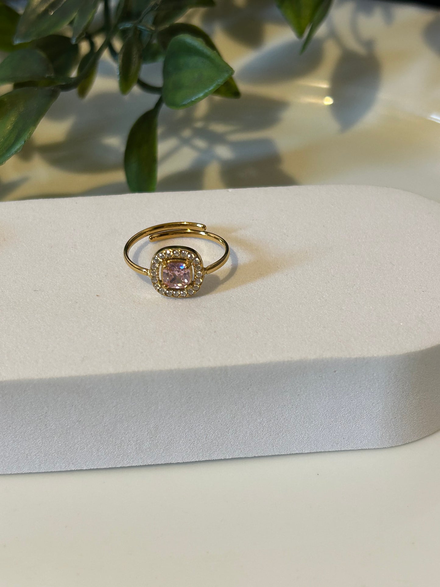 Δαχτυλίδι diamond pink