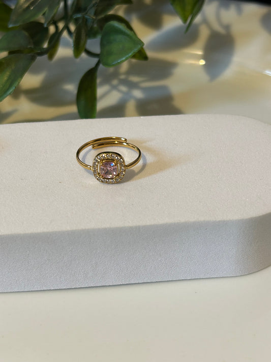 Δαχτυλίδι diamond pink