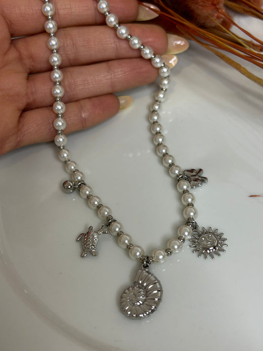 Κολιέ Perla με charms
