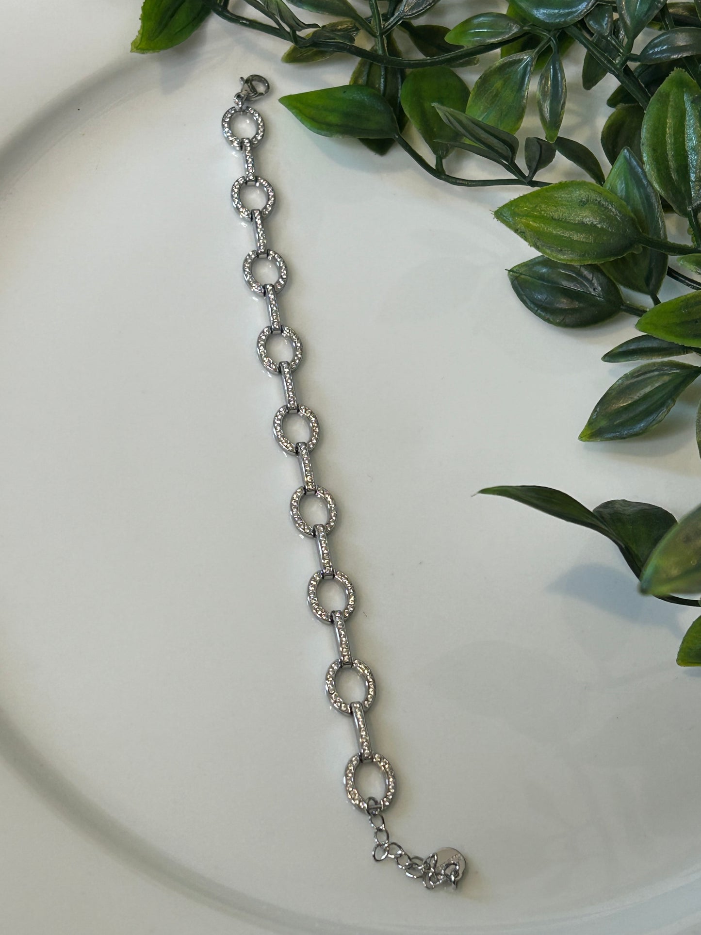 Αλυσίδα χεριού με strass