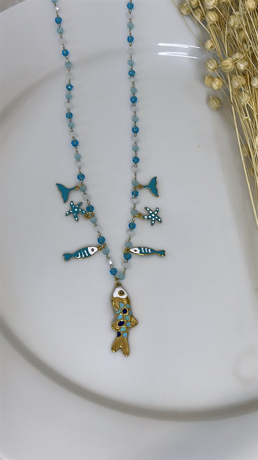 Κολιέ full summer charms