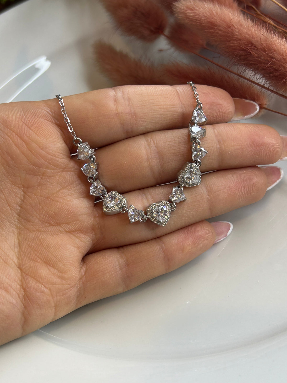 Κολιέ heart diamond