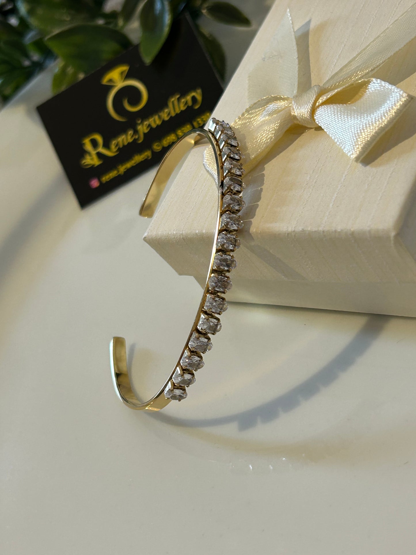 Βέργα με διαμαντάκια