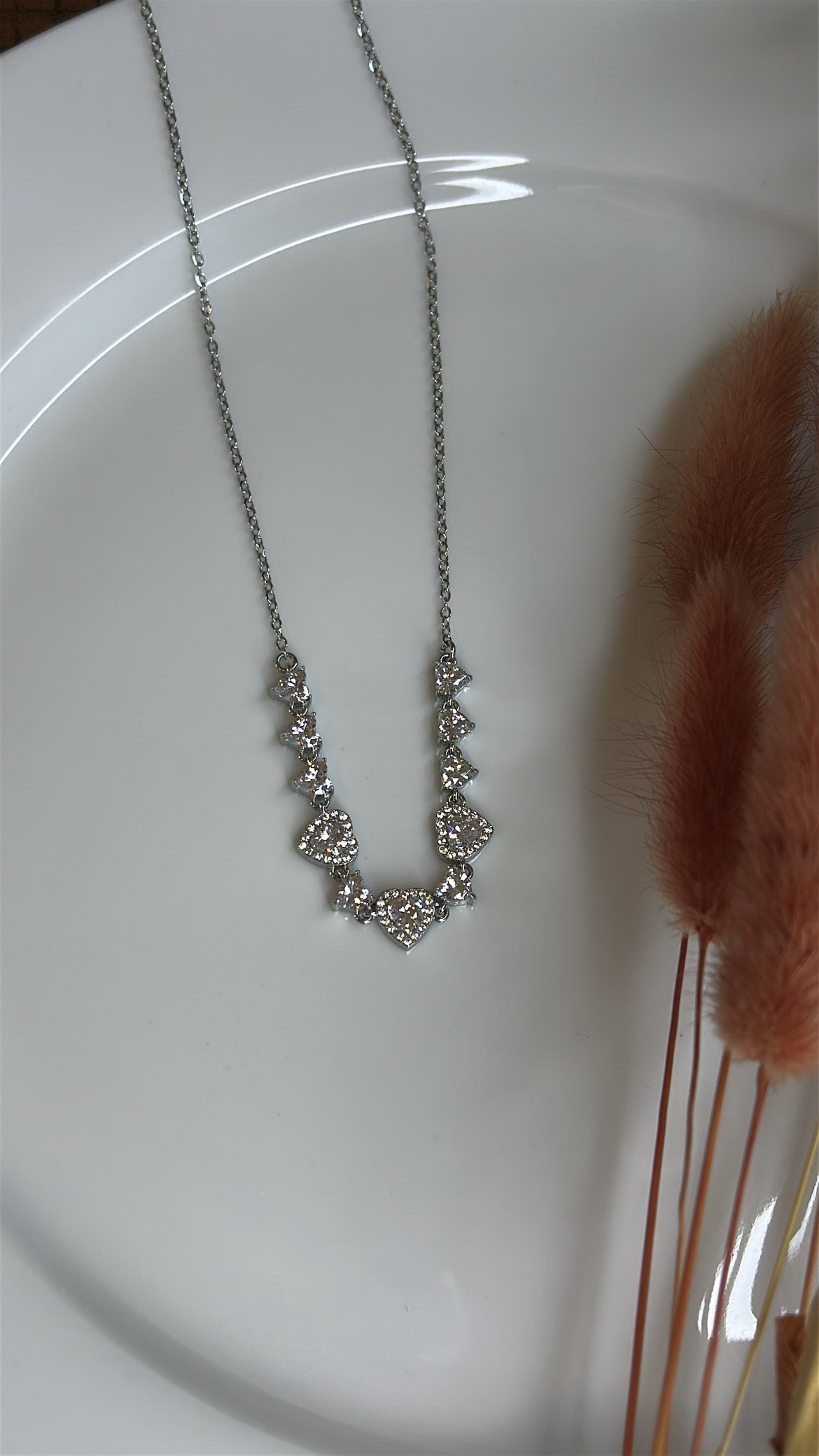 Κολιέ heart diamond