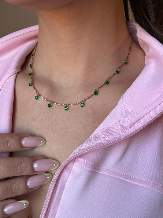 Κολιέ full summer green