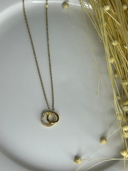 Κολιέ βέρες strass