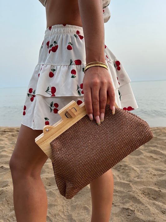 Safari Clutch 🤎