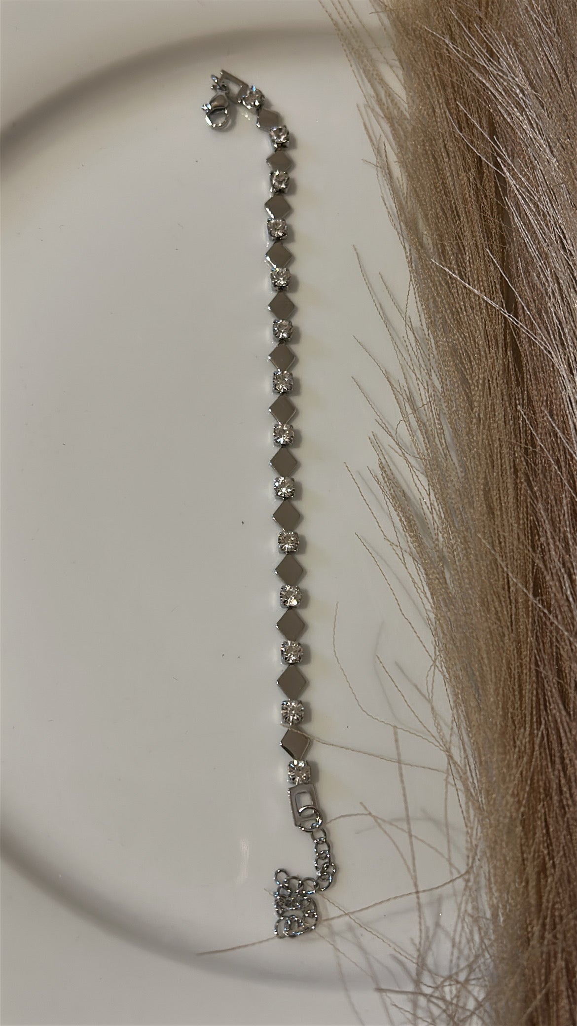 Αλυσίδα καρδιά με διαμαντάκια