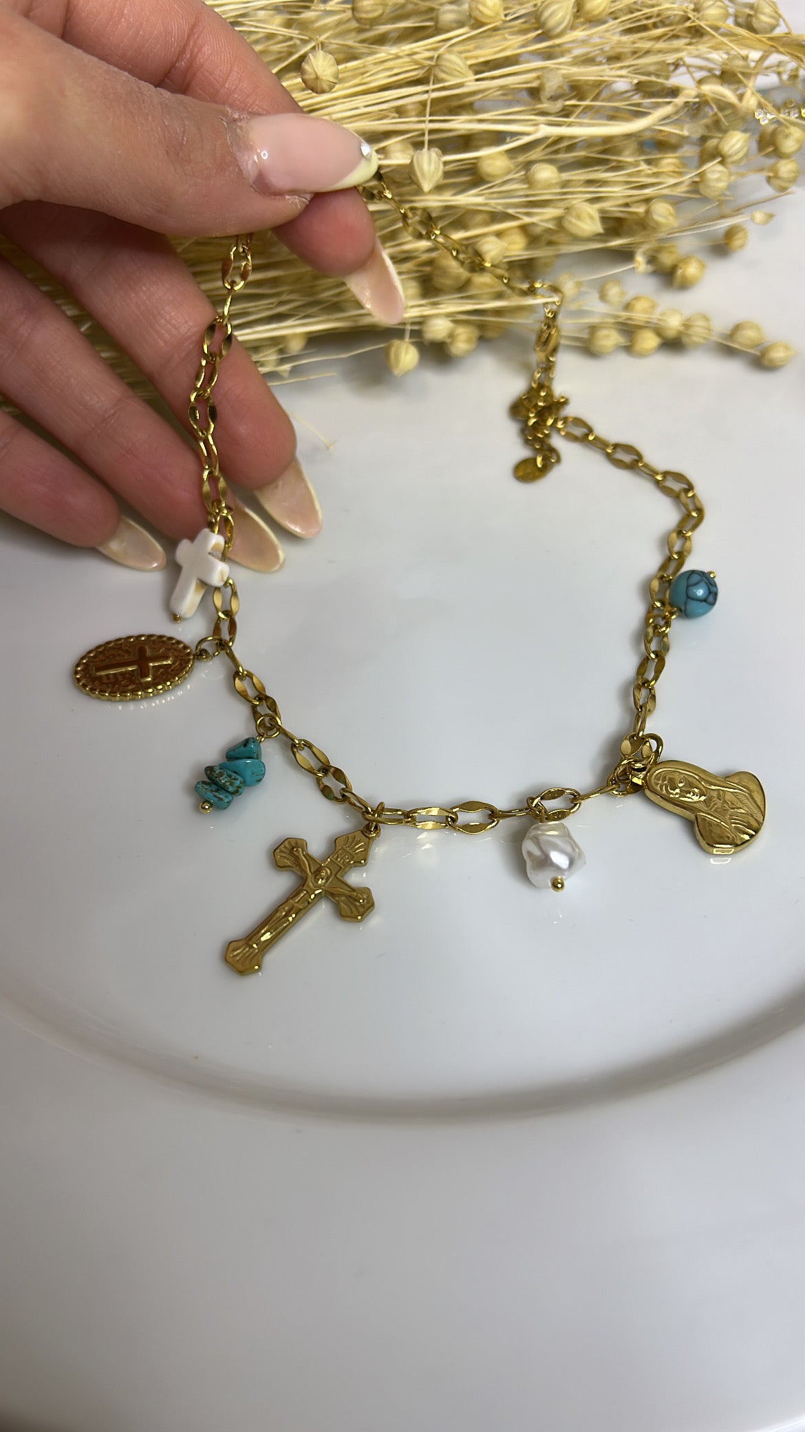 Κολιέ με charms