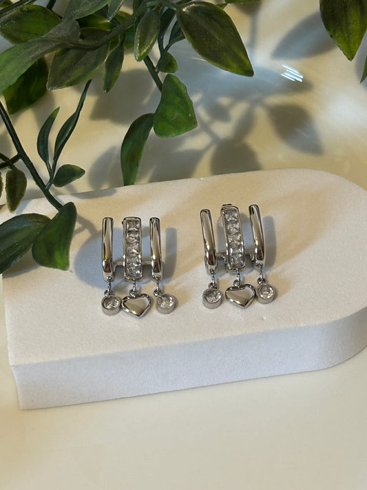 Σκουλαρίκι με charms