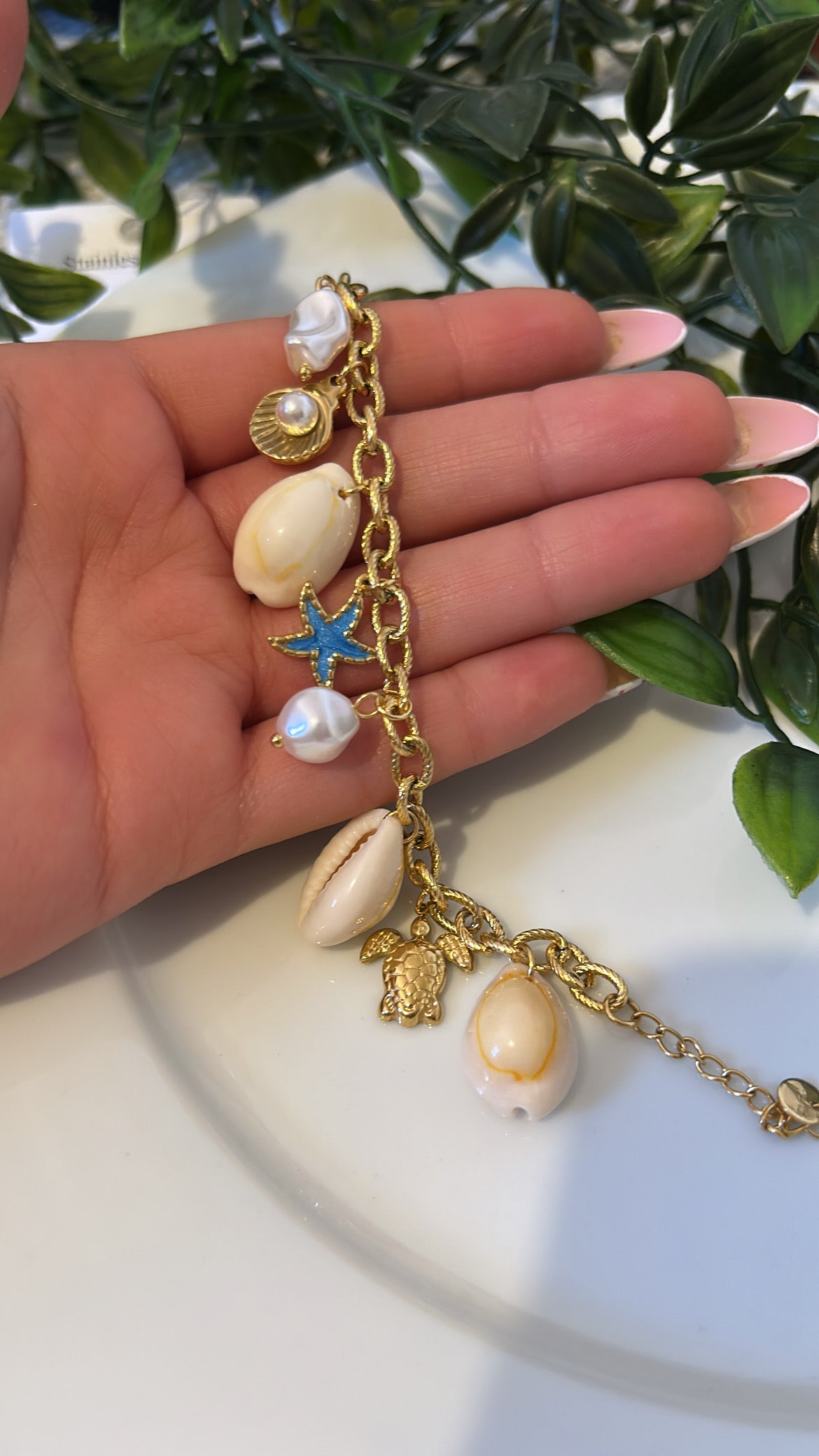 Βραχιόλι αλυσίδα με charms