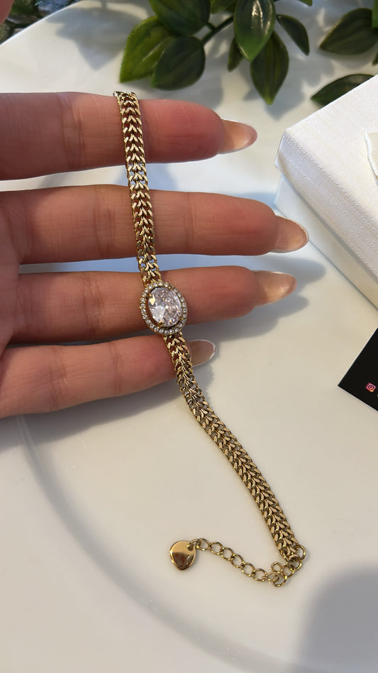 Αλυσίδα με διαμάντι