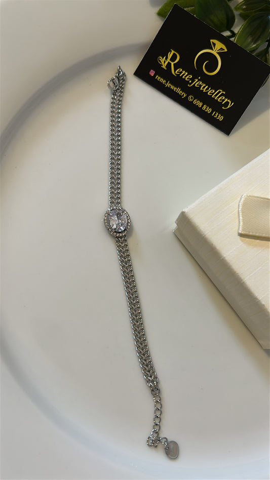 Αλυσίδα με διαμάντι