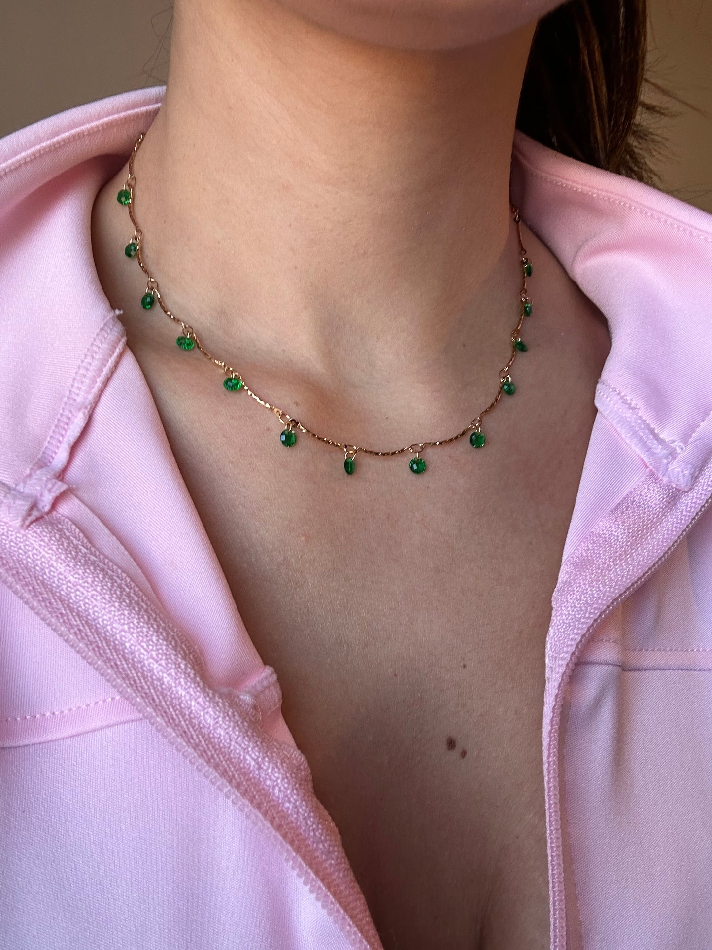 Κολιέ full summer green