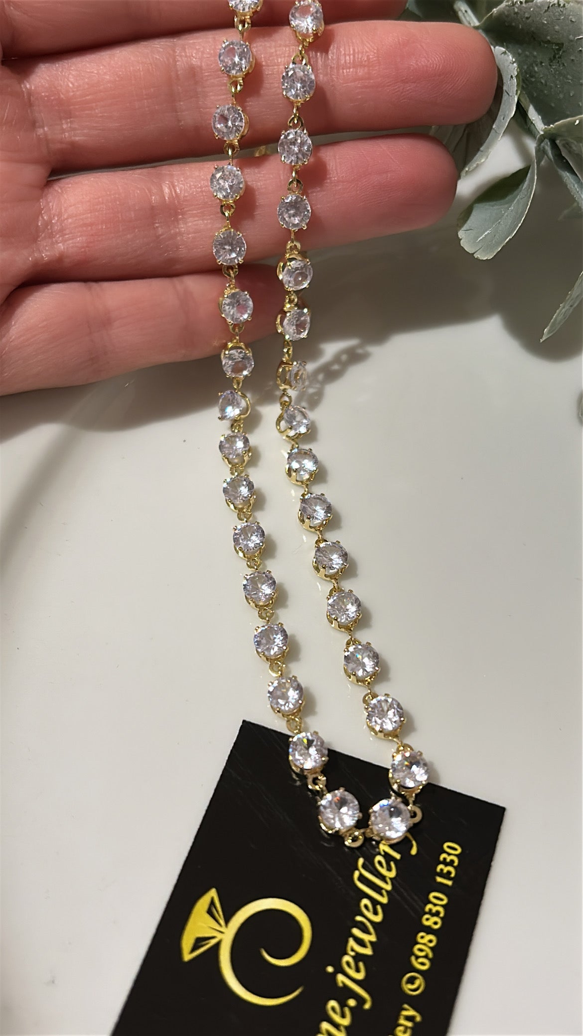 Κολιέ full diamonds