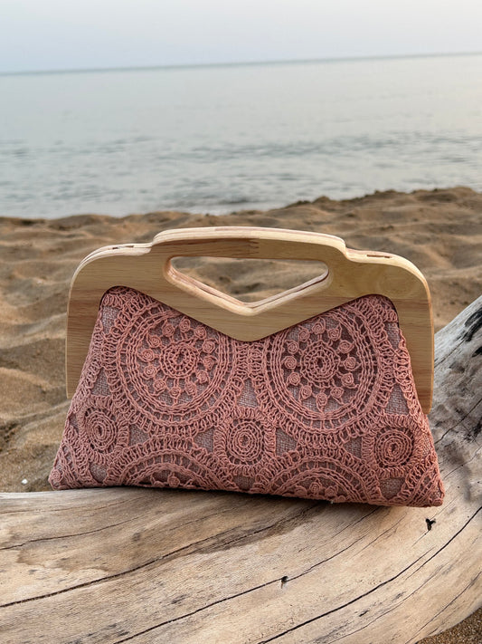 Rosewood Clutch 🌸