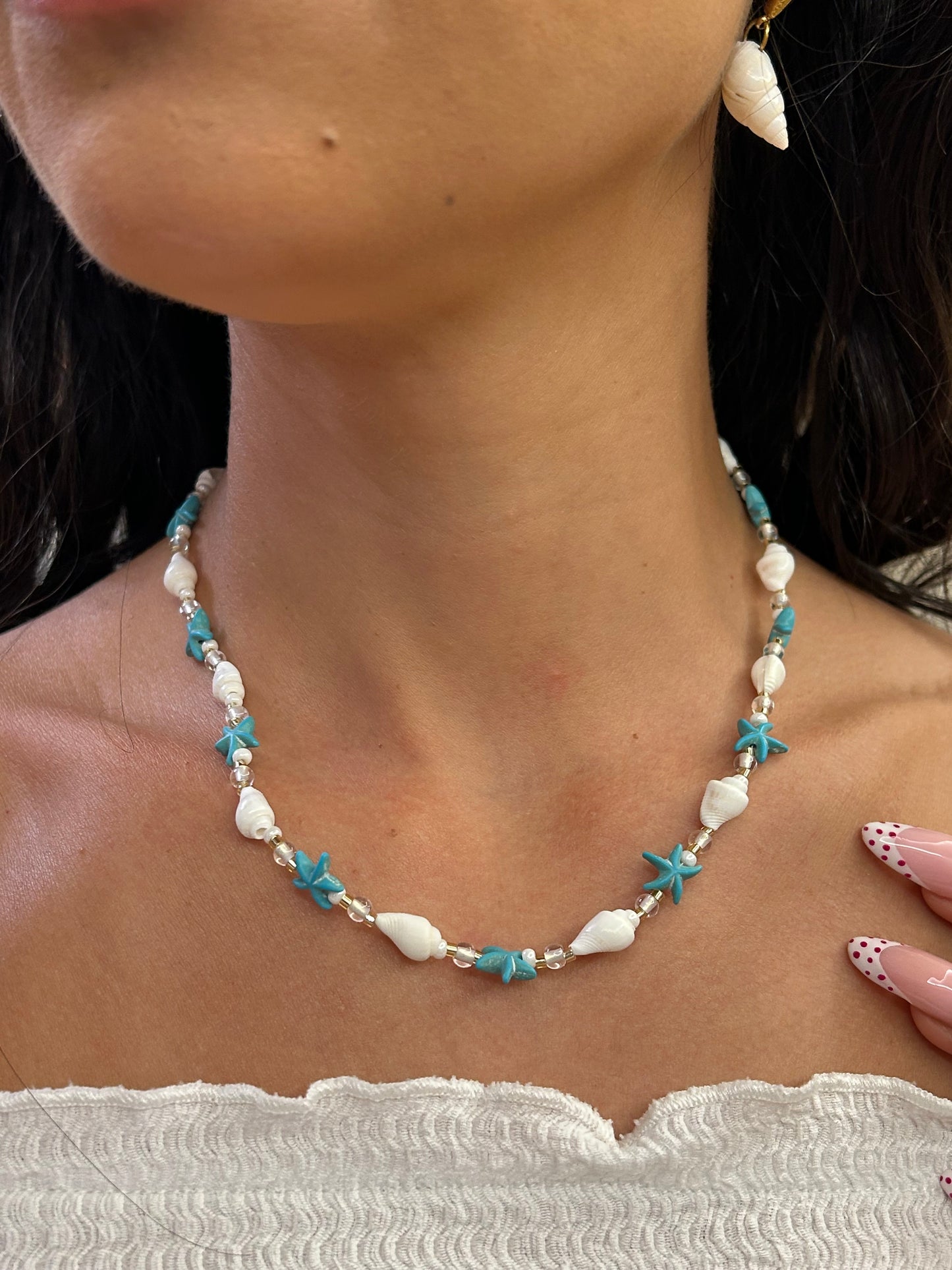 Κολιέ summer shells