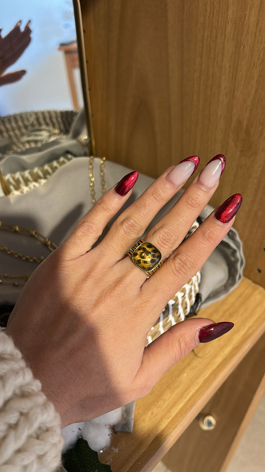 Δαχτυλίδι animal print