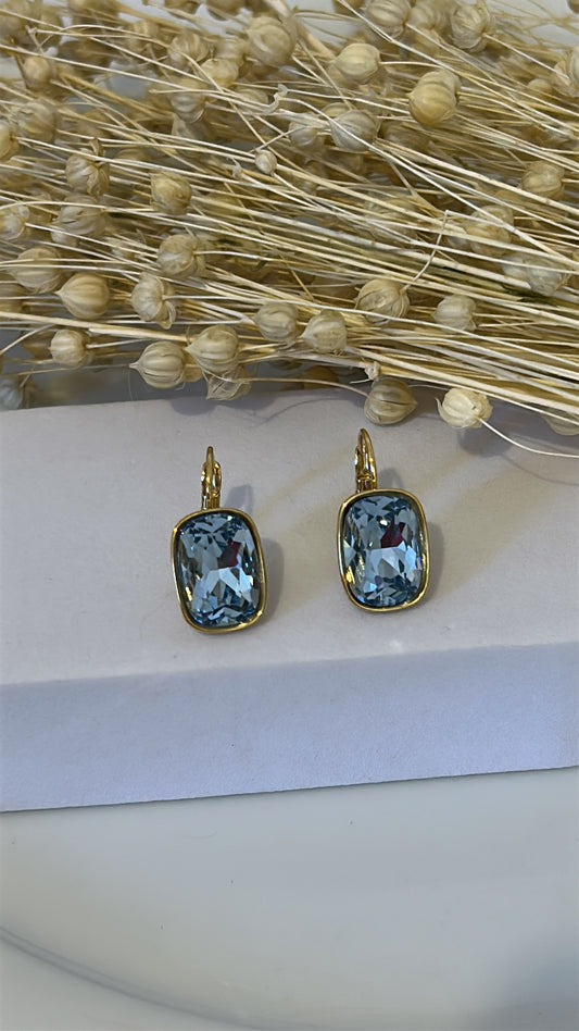 Σκουλαρίκι diamond blue