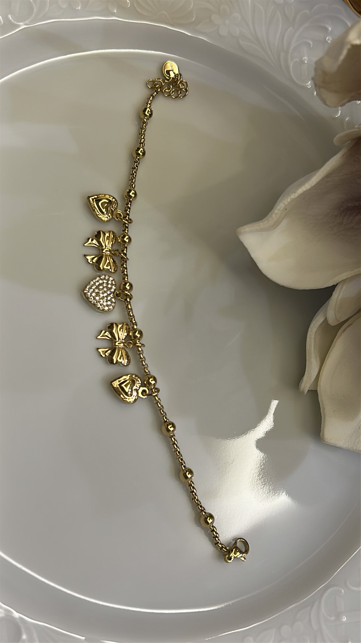 Βραχιόλι αλυσίδα με charms