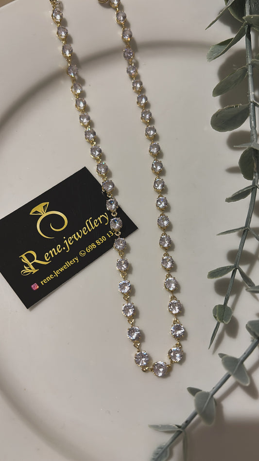 Κολιέ full diamonds