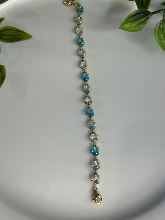 Βραχιόλι full glam blue