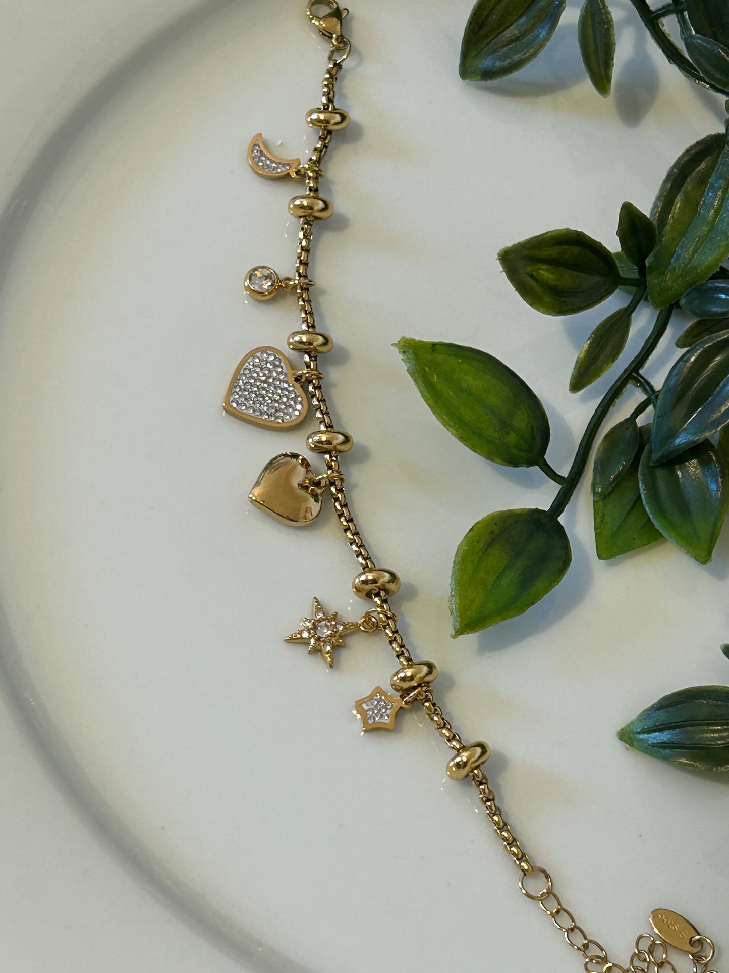 Βραχιόλι με charms love