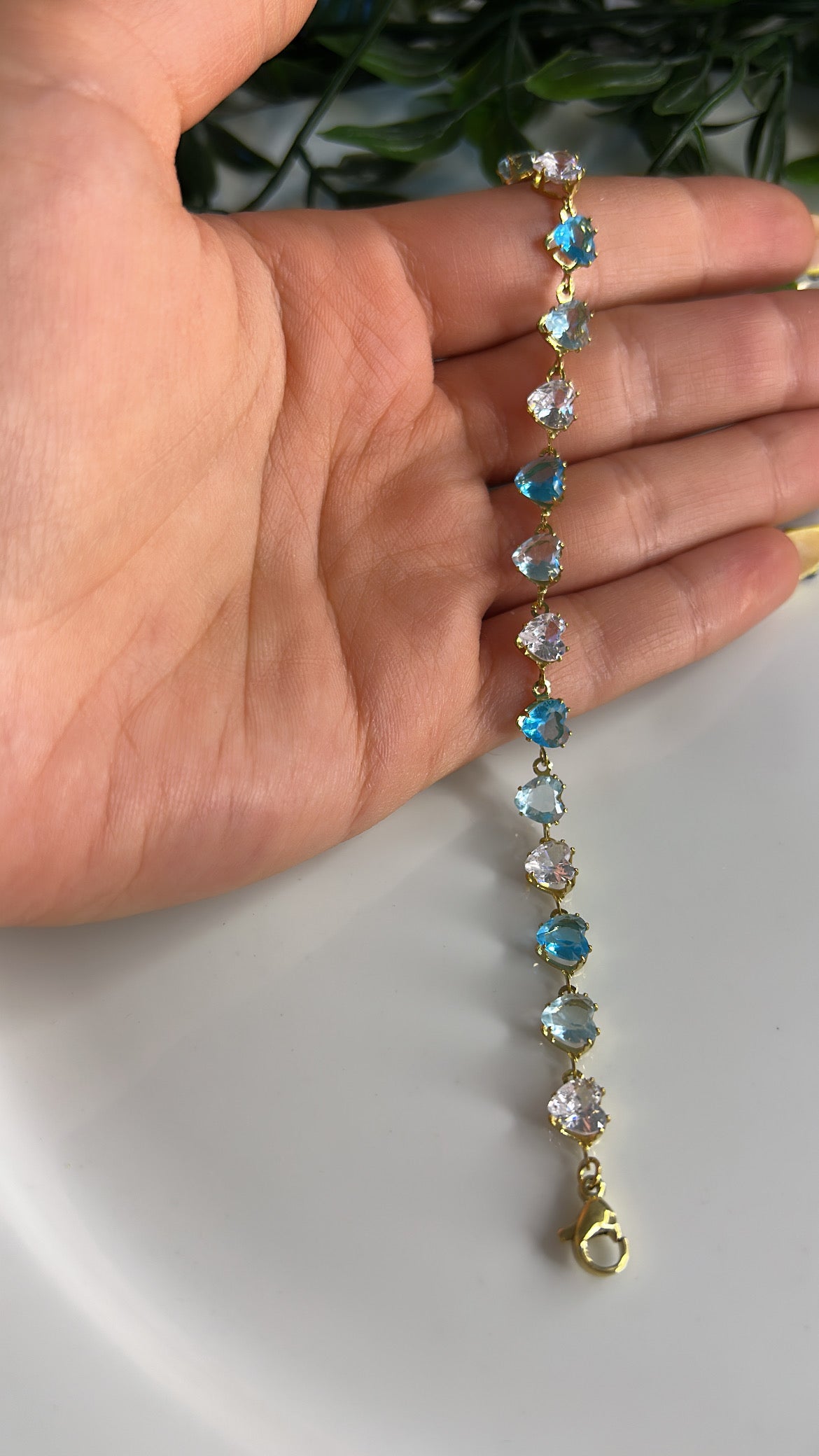Βραχιόλι full glam blue