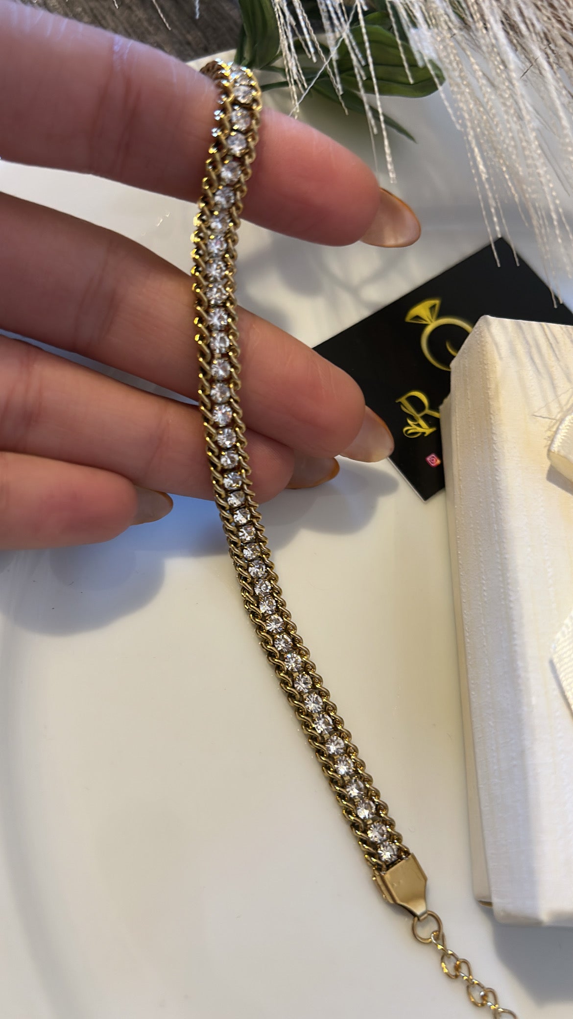 Βραχιόλι strass