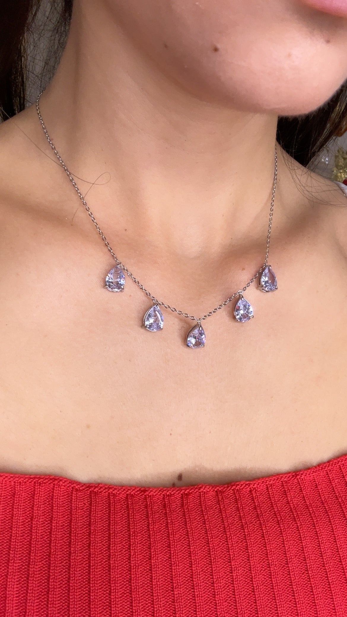 Κολιέ diamond white