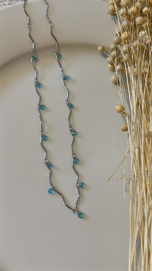 Κολιέ full summer blue